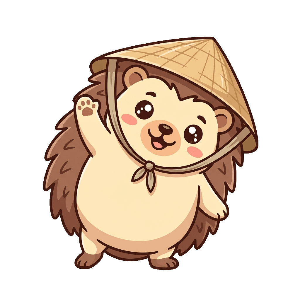 Nhím AI đang hướng dẫn